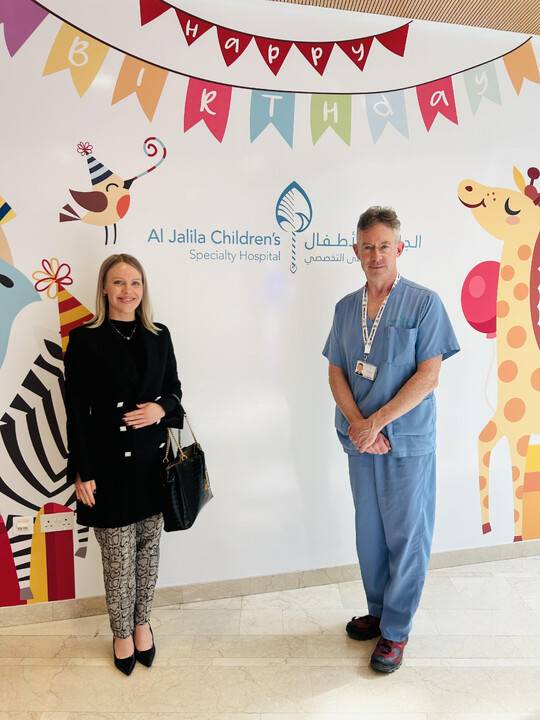 Interview with Dr Alan Mulvihill - Consultant Peadiatric Ophthalmologist at Al Jalila Children's Hospital, Dubai
