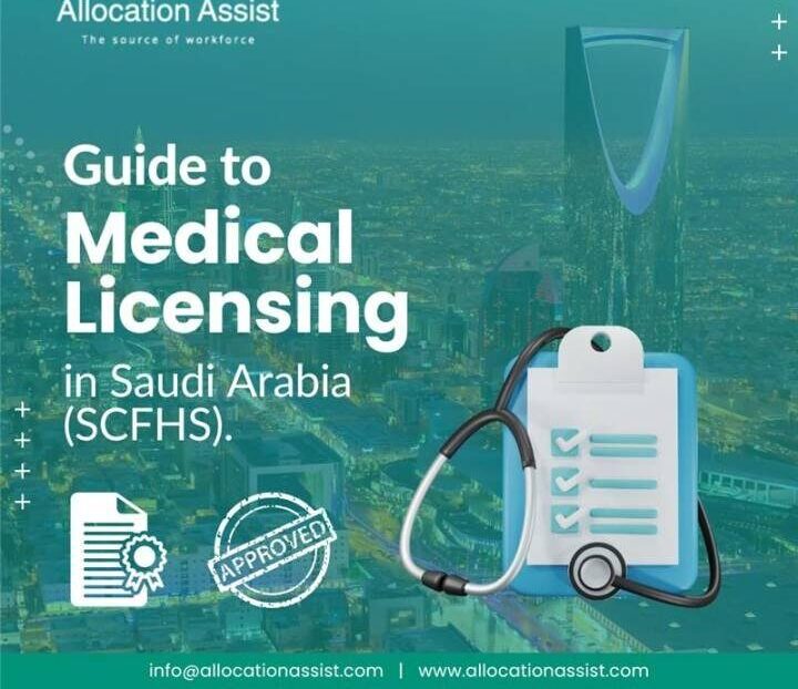 Medical Licensing (SCFHS) in Saudi Arabia