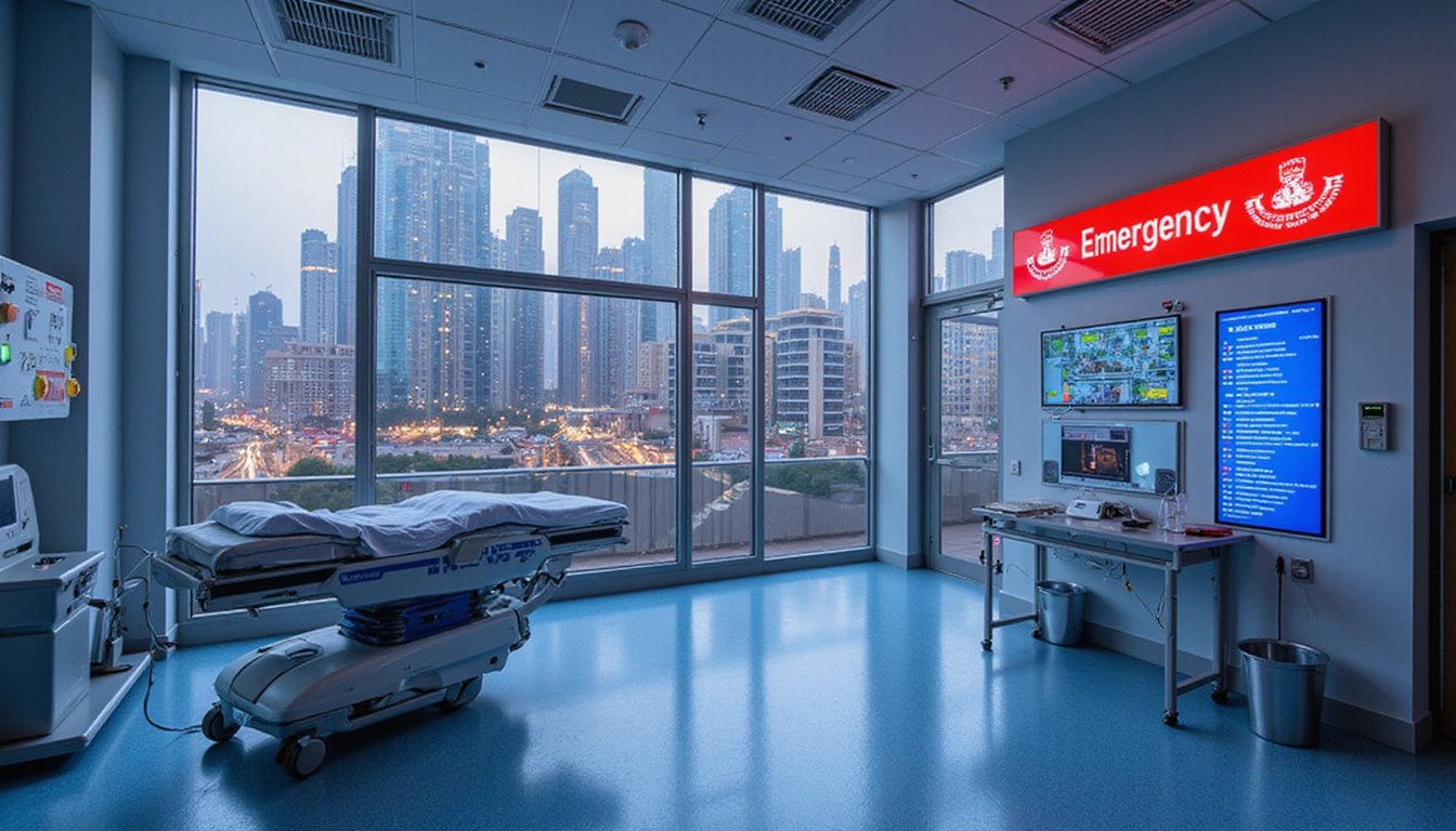 emergency healthcare standards dubai