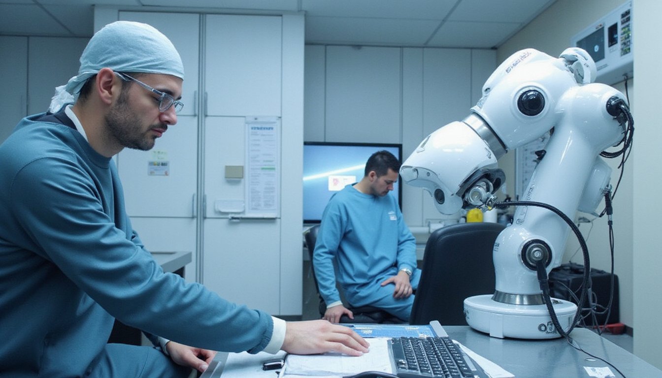 pioneering ai powered surgical robotics transformation
