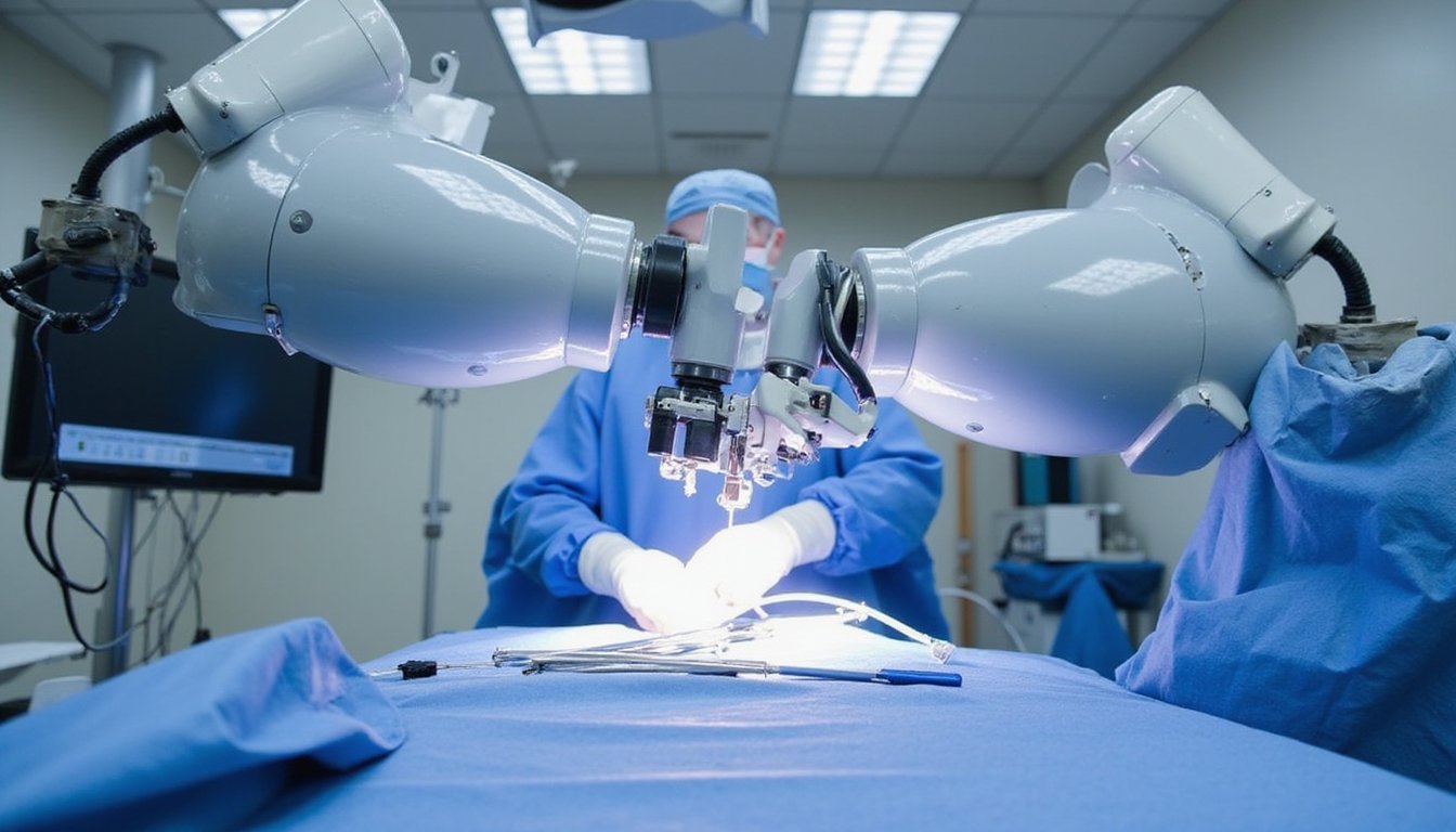 enhanced patient outcomes through robotic surgery