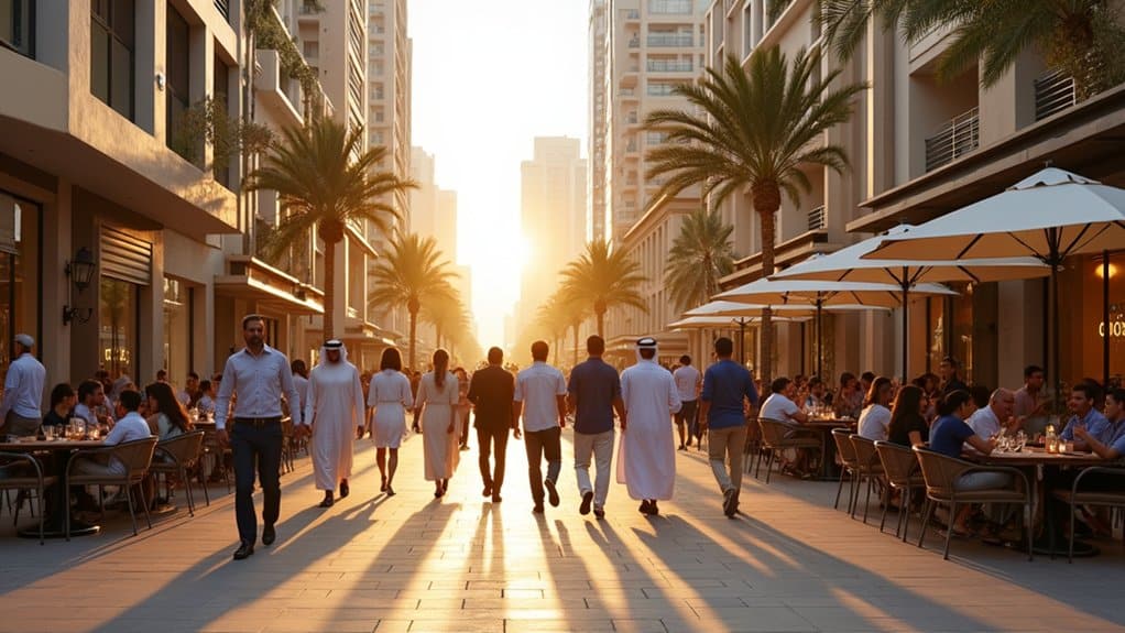 affluent enclaves and labor camps