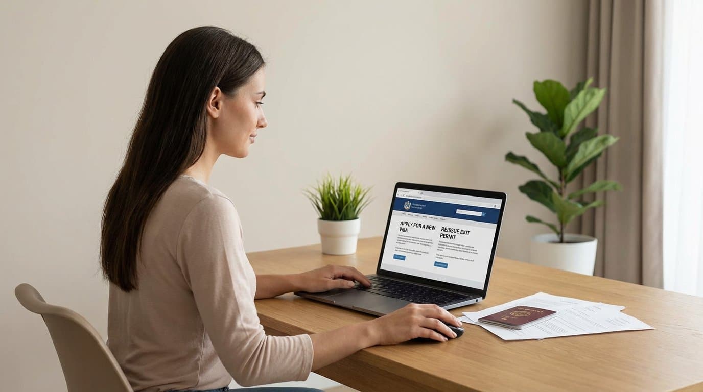 visa reissue application process