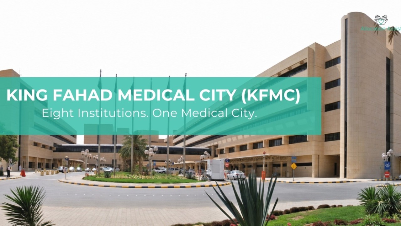 Working at King Fahad Medical City