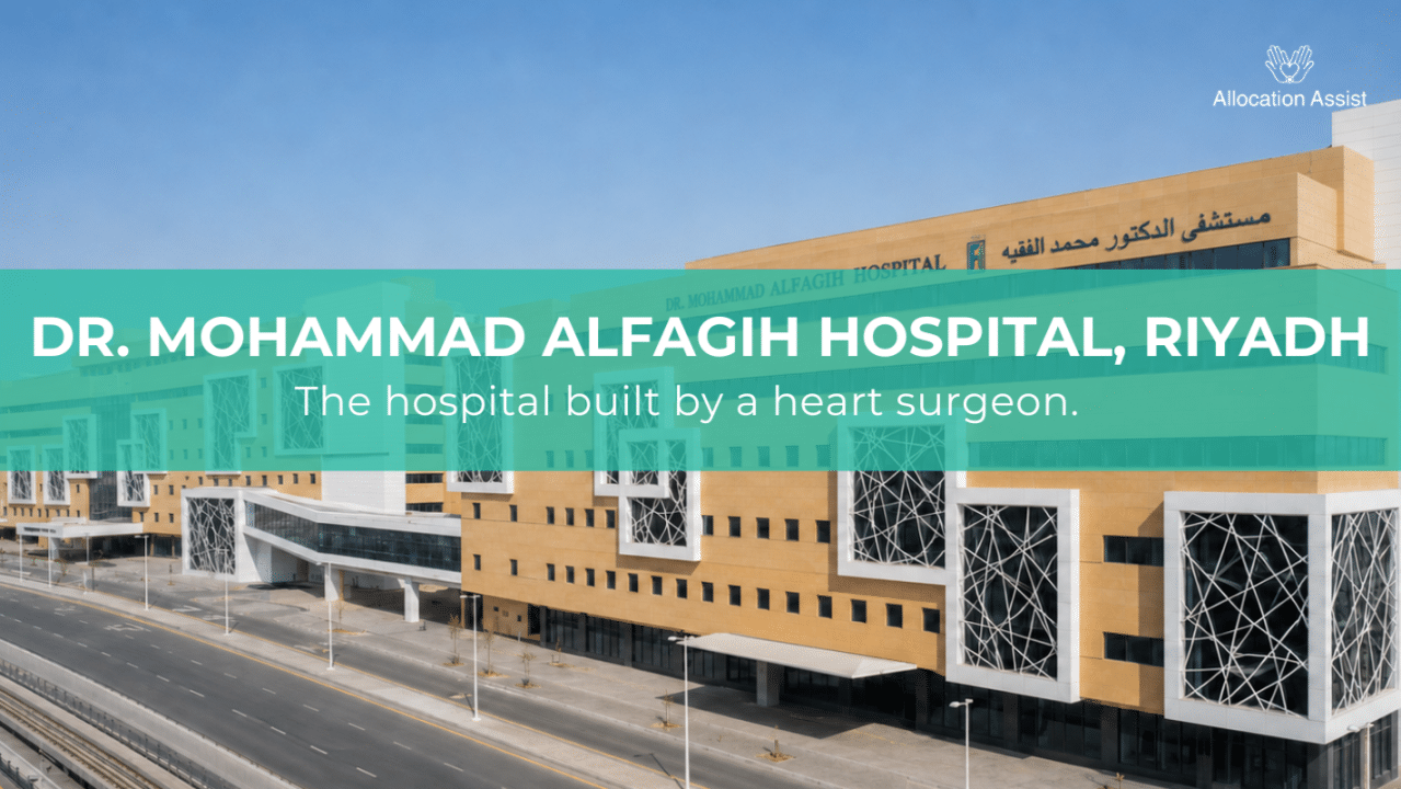 Working at Dr. Mohammad Alfagih Hospital,