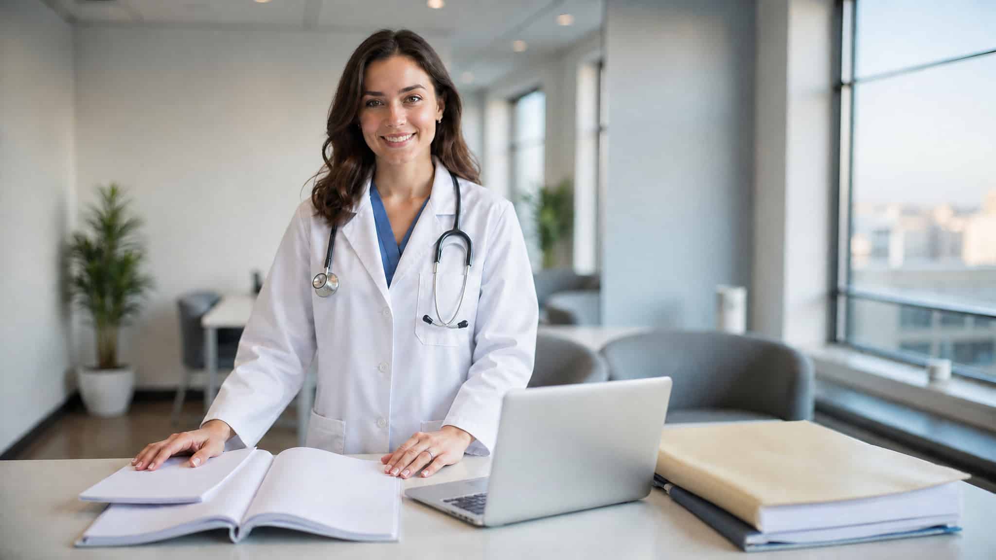 Doctor checking CCT and CESR requirements for Dubai