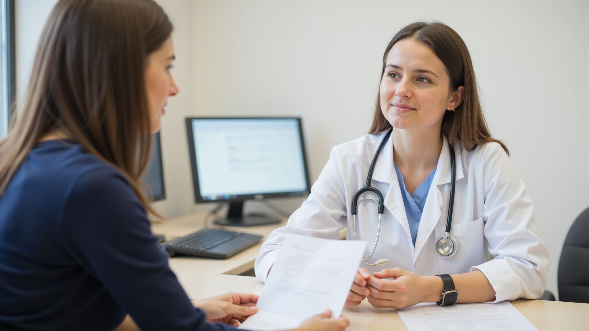 Healthcare staff working in a UAE hospital
