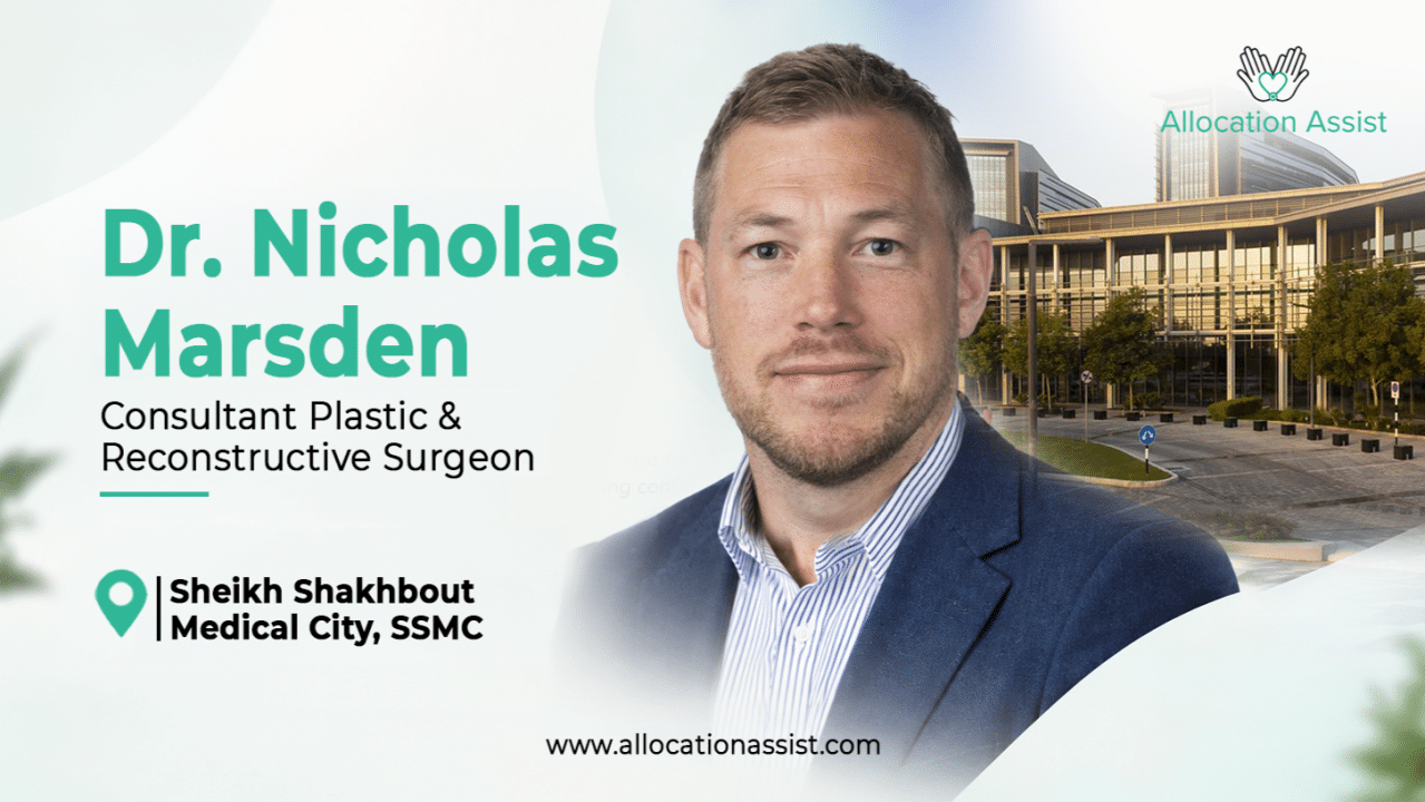 Dr. Nicholas Marsden: Reconstructive Surgery at SSMC