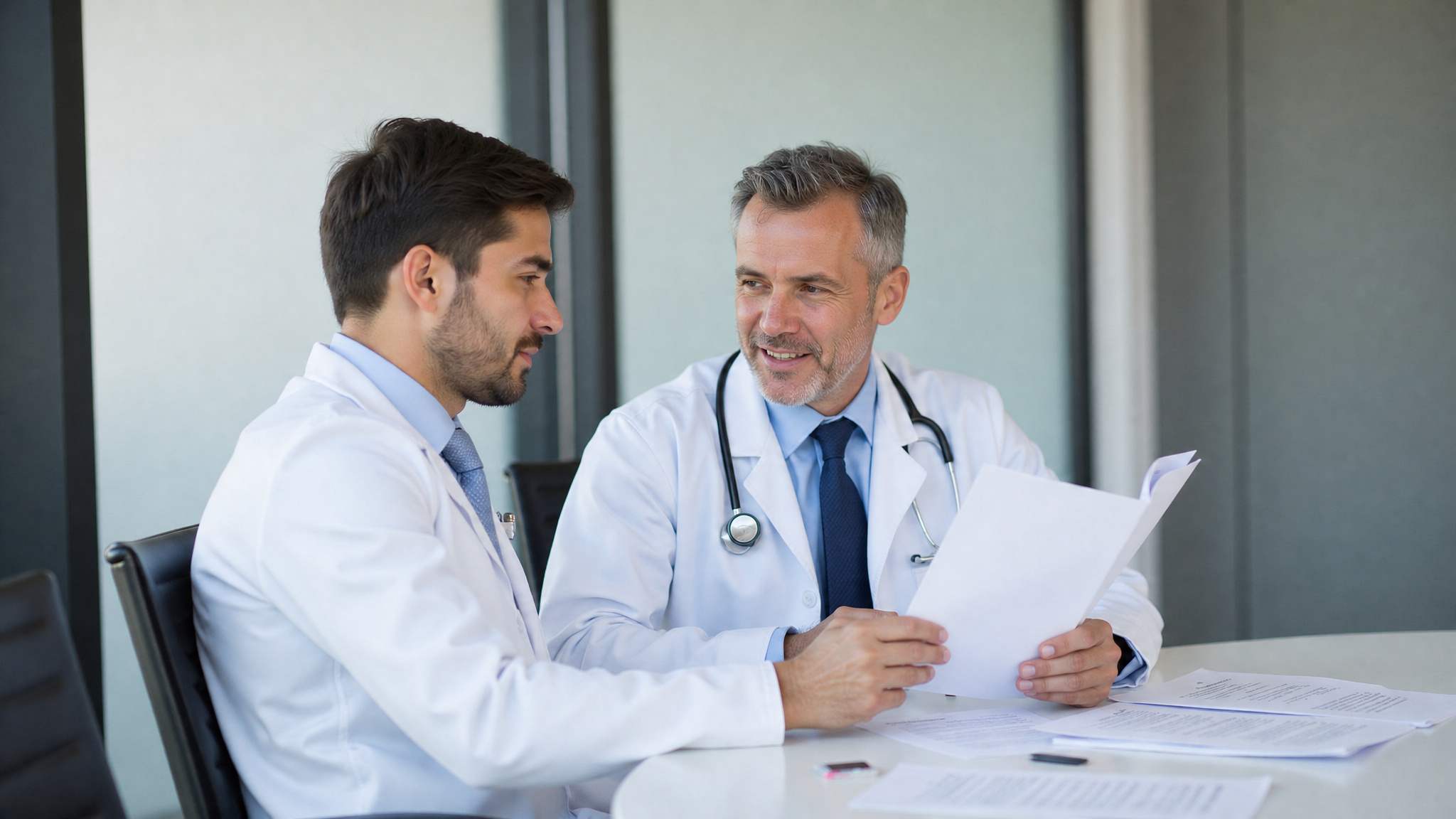from doctor to hospital administrator