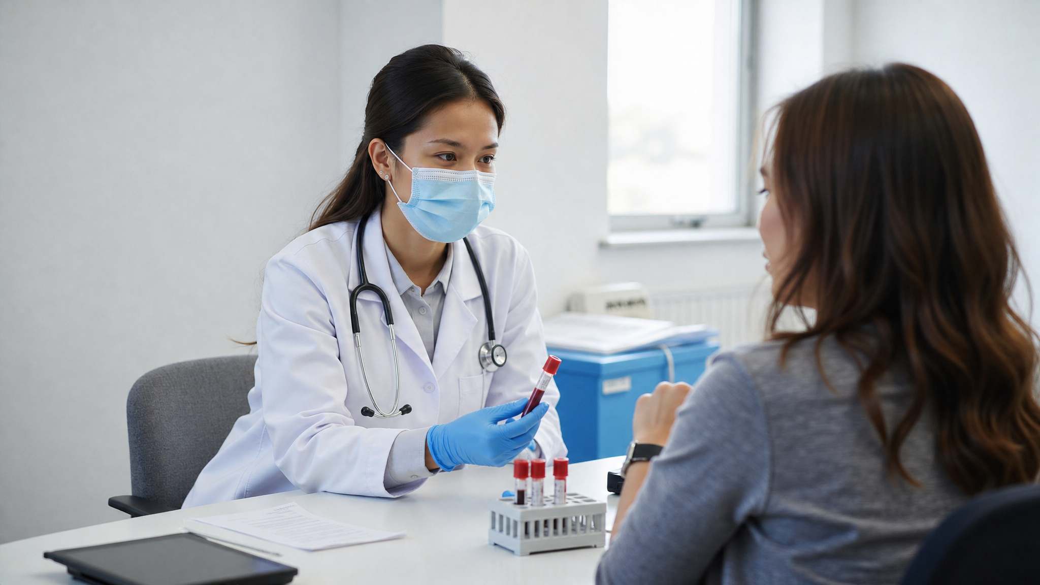hiv hep b c tb tests